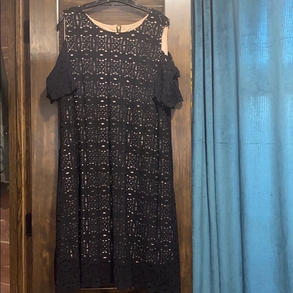 Ronni Nicole Black Lace Dress size 18W NWOT
